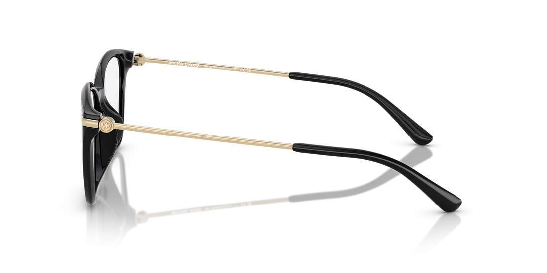 Prescription glasses michael kors mk4133d hainan 3005 negro rectangular femenino size 54mm - Detailed view