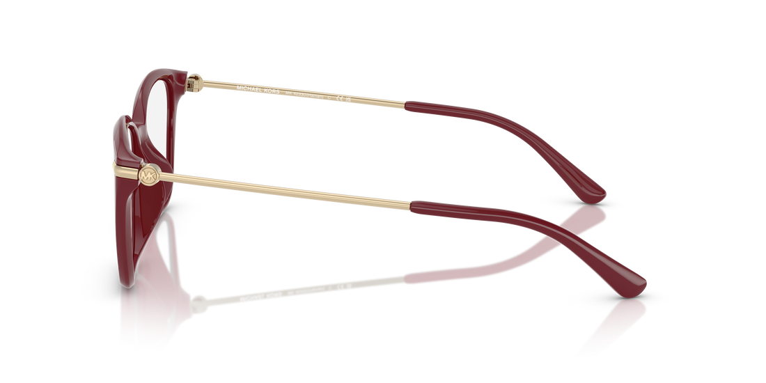 Prescription glasses michael kors mk4133d hainan 4004 rojo rectangular femenino size 54mm - Detailed view