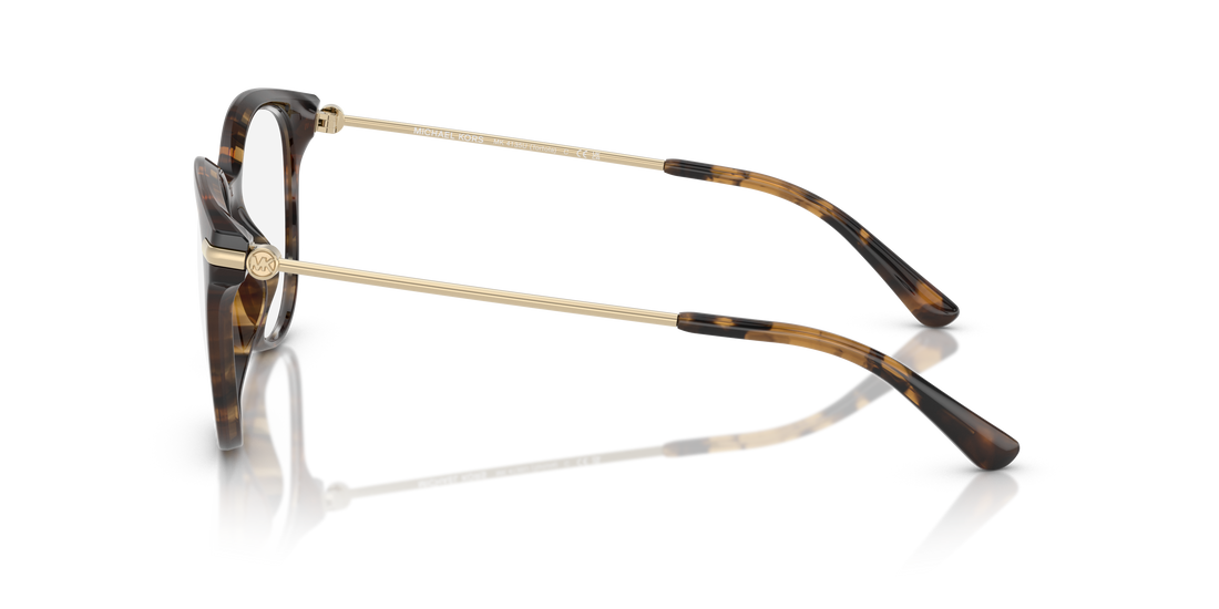 Prescription glasses michael kors mk4135u tortola 3006 carey round femenina size 54mm - Detailed view