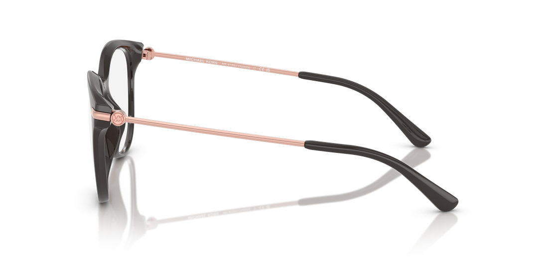 Prescription glasses michael kors mk4135u tortola 4003 gris round femenina size 54mm - Detailed view