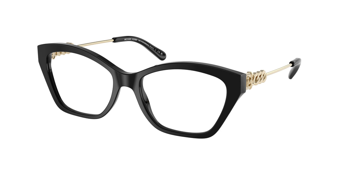 Gafas graduadas michael kors mk4136 makena beach 3005 negro square femenina talla 54mm - Vista principal