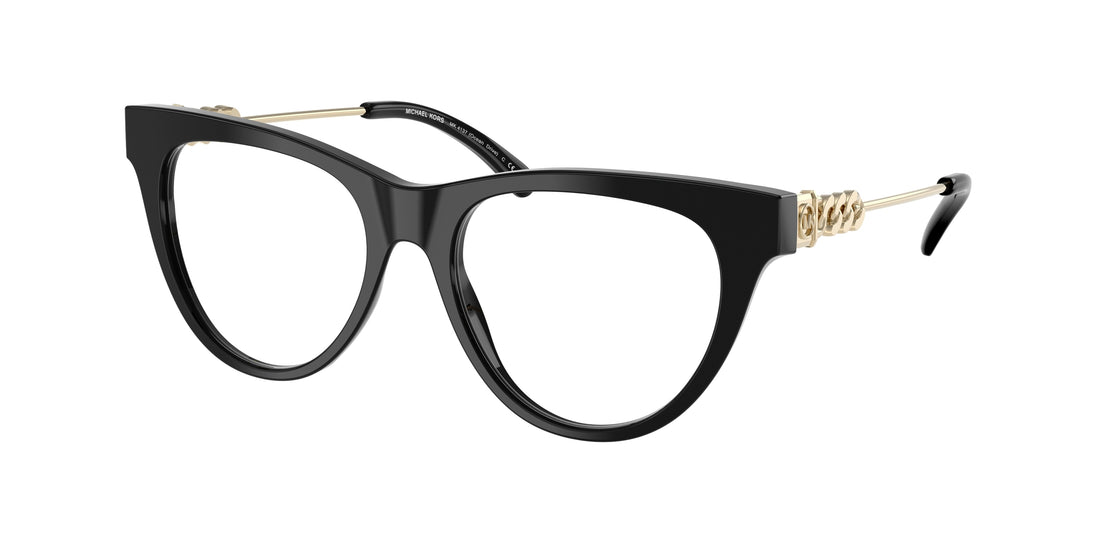Gafas graduadas michael kors mk4137 ocean drive 3005 negro cat eye femenino talla 52mm - Vista principal