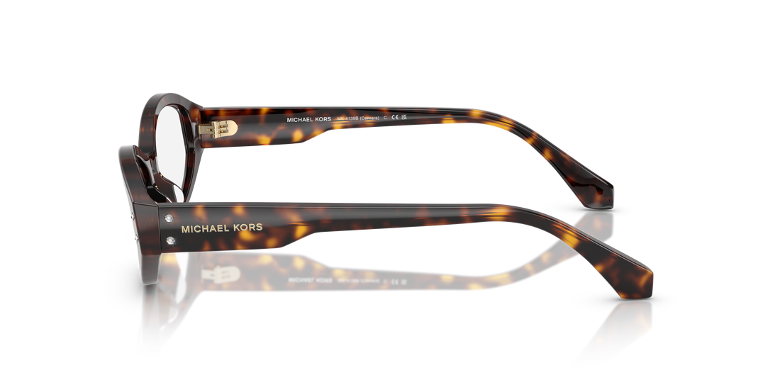 Gafas graduadas michael kors mk4139b corvara 3006 carey oval femenino talla 54mm - Vista de detalle