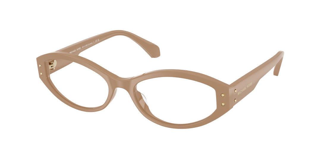 Gafas graduadas michael kors mk4139b corvara 3555 marrón oval femenino talla 54mm - Vista principal