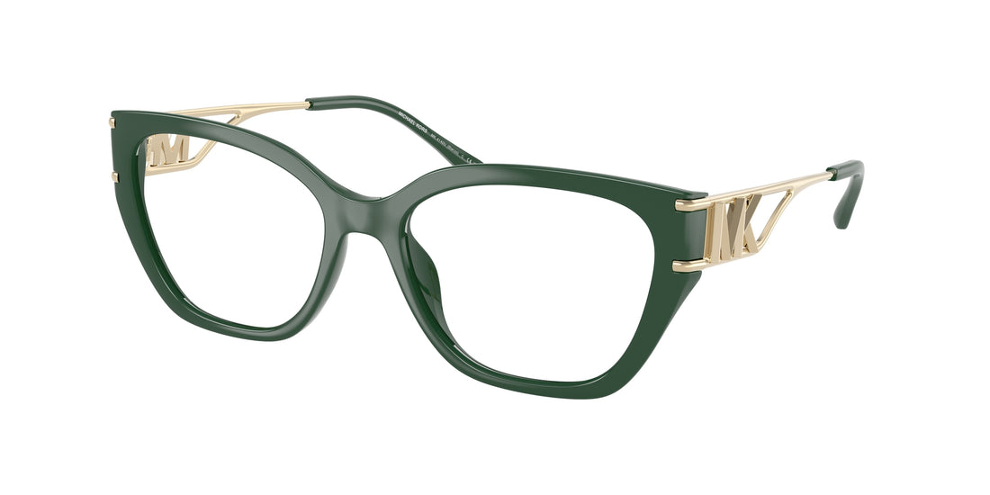 Gafas graduadas michael kors mk4140u bierzo 4006 verde square femenina talla 54mm - Vista principal