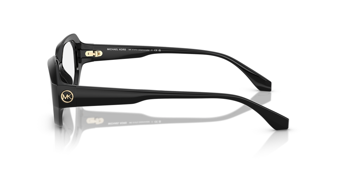 Lunettes de vue michael kors mk4147u islamorada 3005 negro irregular femenino taille 52mm - Vue détaillée