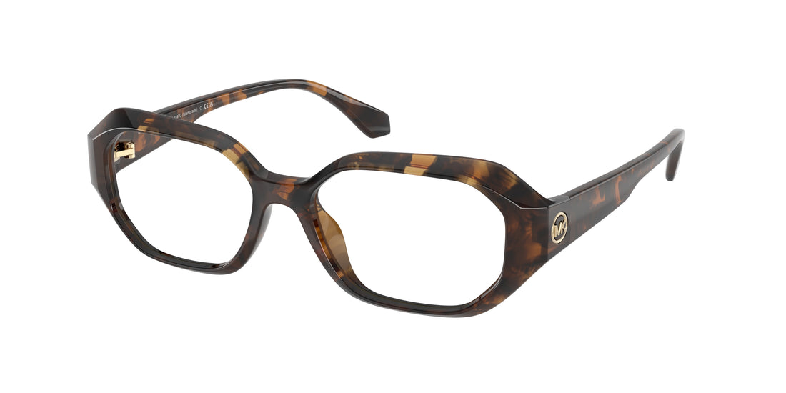 Prescription glasses michael kors mk4147u islamorada 3006 havana irregular femenino size 52mm - Main view