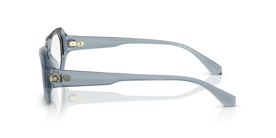 Lunettes de vue michael kors mk4147u islamorada 4014 azul irregular femenino taille 52mm - Vue détaillée