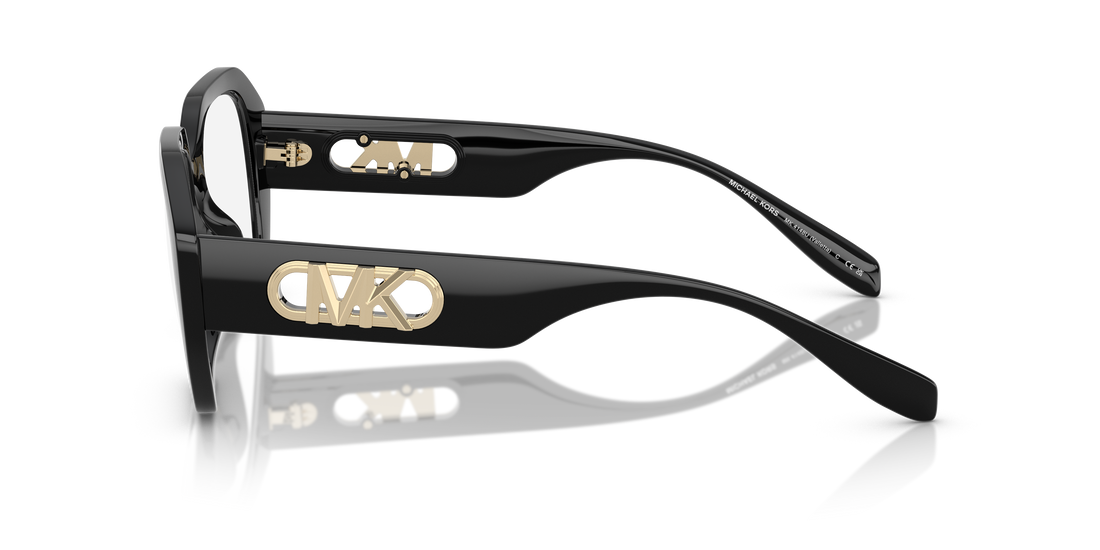 Lunettes de vue michael kors mk4148u valletta 3005 negro irregular femenino taille 52mm - Vue détaillée