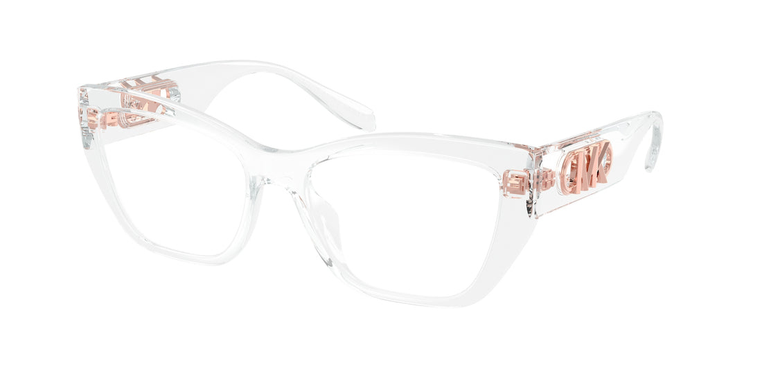 Gafas graduadas michael kors mk4149u puglia 3050 transparente rectangular femenino talla 54mm - Vista principal