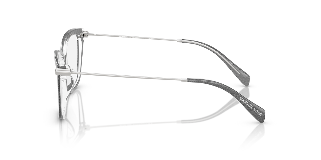 Gafas graduadas michael kors mk4150u kingston 4009 gris rectangular femenino talla 52mm - Vista de detalle