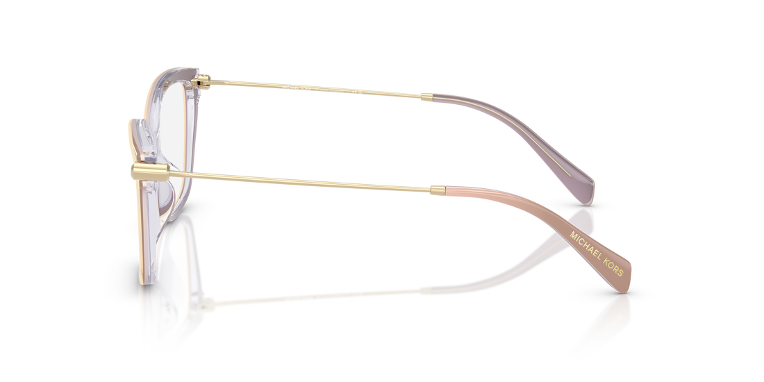 Gafas graduadas michael kors mk4150u kingston 4015 blanco rectangular femenino talla 52mm - Vista de detalle