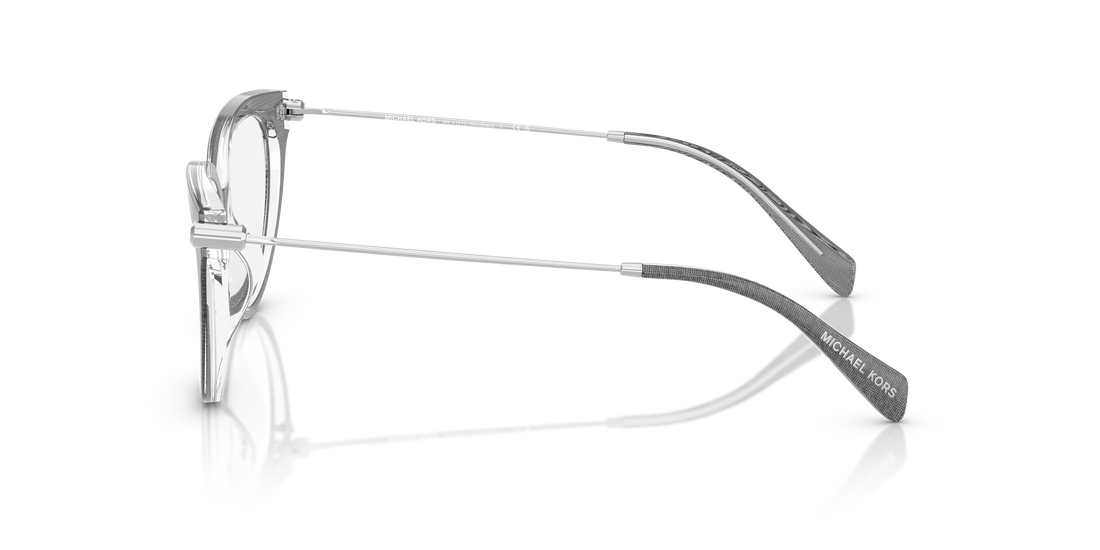 Prescription glasses michael kors mk4151u windham 4009 gris cat eye femenino size 53mm - Detailed view