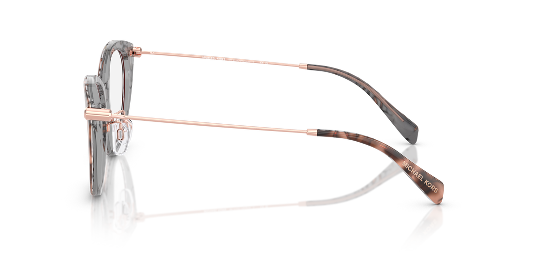 Lunettes de vue michael kors mk4153d yangtze 4017 havana cat eye femenino taille 54mm - Vue détaillée