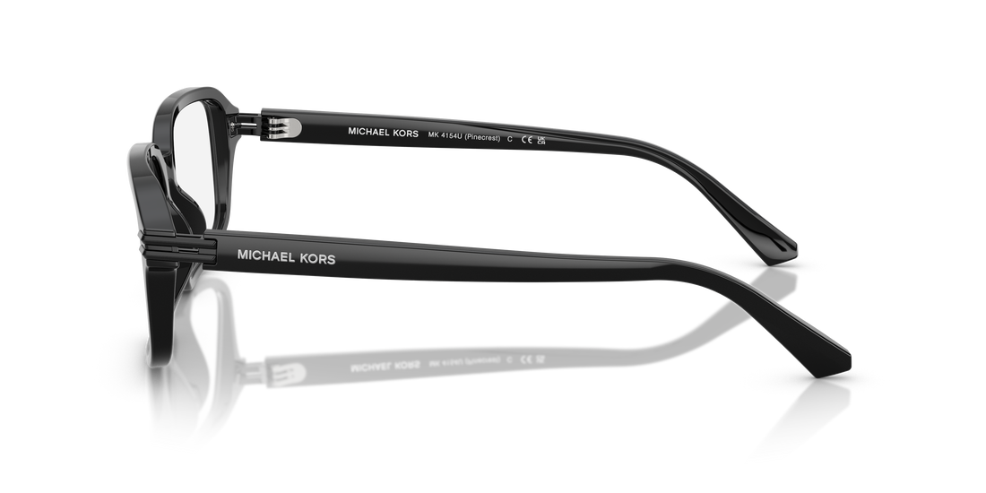 Lunettes de vue michael kors mk4154u pinecrest 3005 negro irregular masculino taille 56mm - Vue détaillée