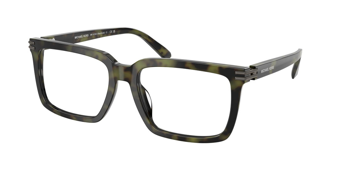 Lunettes de vue michael kors mk4155u bayshore 3705 verde square masculino taille 55mm - Vue principale
