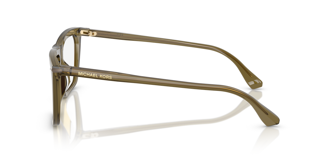 Lunettes de vue michael kors mk4157u echo park 4012 verde rectangular masculino taille 56mm - Vue détaillée