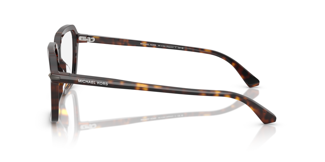 Lunettes de vue michael kors mk4159u saguaro 3006 havana square masculino taille 57mm - Vue détaillée