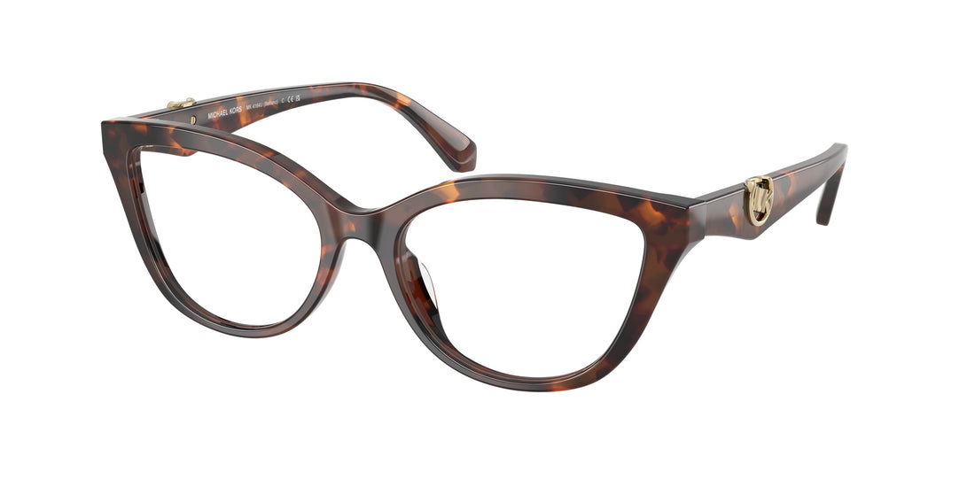 Lunettes de vue michael kors mk4164u bellano 4031 havana cat eye femenino taille 52mm - Vue principale