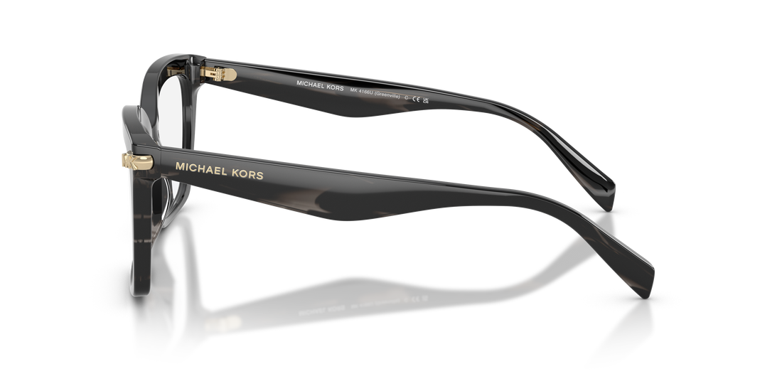 Lunettes de vue michael kors mk4166u greenville 4034 negro square femenino taille 55mm - Vue détaillée