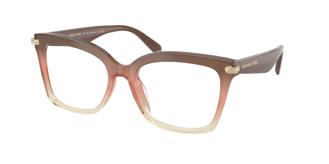 Lunettes de vue michael kors mk4166u greenville 4035 rosa square femenino taille 53mm - Vue principale