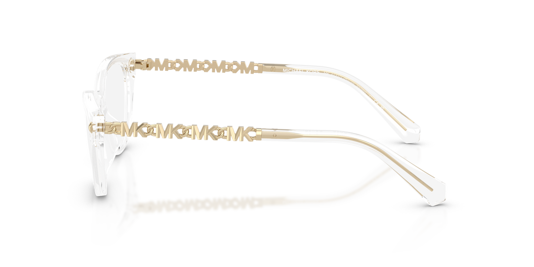 Prescription glasses michael kors mk4171u douro valley 3015 transparente cat eye femenino size 54mm - Detailed view