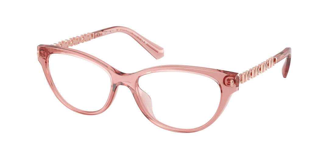 Prescription glasses michael kors mk4171u douro valley 3101 rosa cat eye femenino size 54mm - Main view