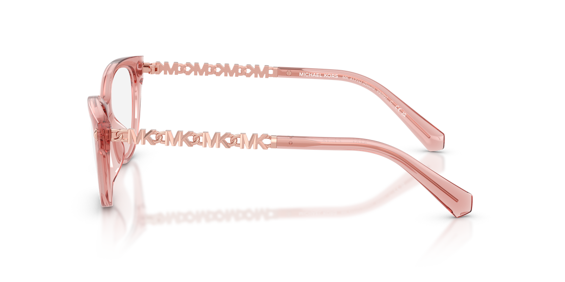 Prescription glasses michael kors mk4171u douro valley 3101 rosa cat eye femenino size 54mm - Detailed view