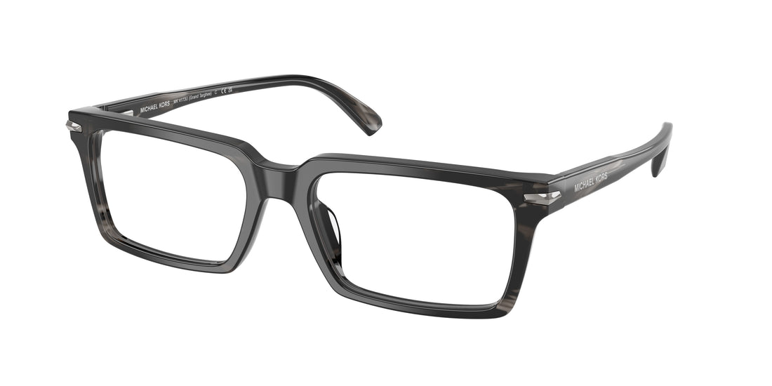 Prescription glasses michael kors mk4173u grand targhee 4034 negro rectangular masculino size 54mm - Main view