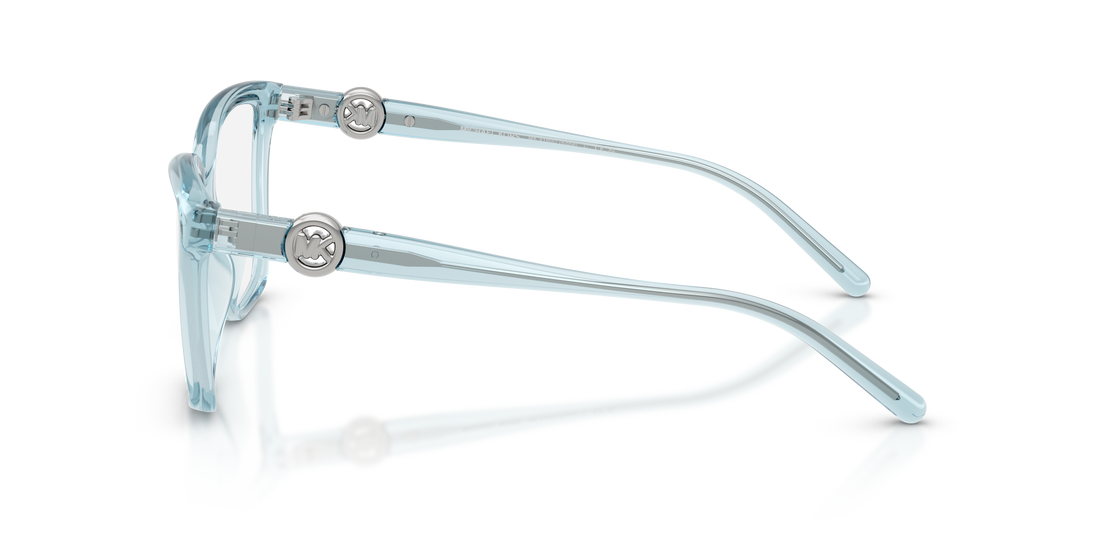 Prescription glasses michael kors mk4180u kobe 4014 azul square femenino size 54mm - Detailed view