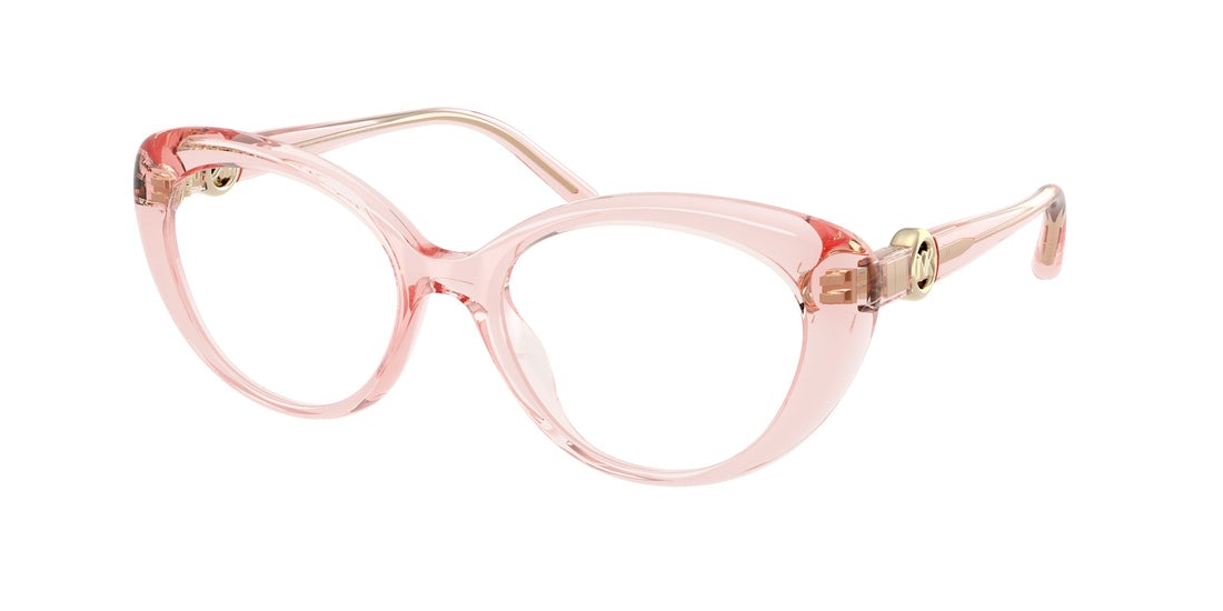 Prescription glasses michael kors mk4181u st. thomas 3901 rosa oval femenino size 53mm - Main view