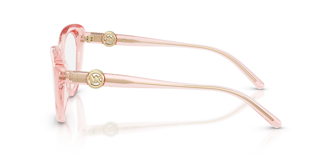 Prescription glasses michael kors mk4181u st. thomas 3901 rosa oval femenino size 53mm - Detailed view