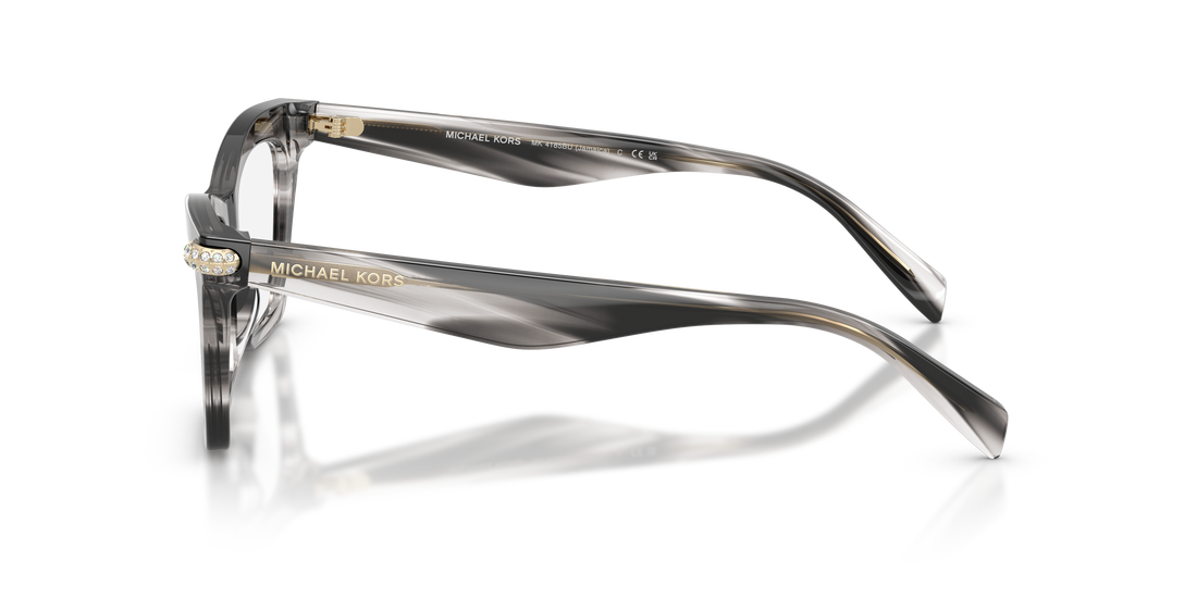 Prescription glasses michael kors mk4185bu jamaica 4034 negro cat eye femenino size 52mm - Detailed view