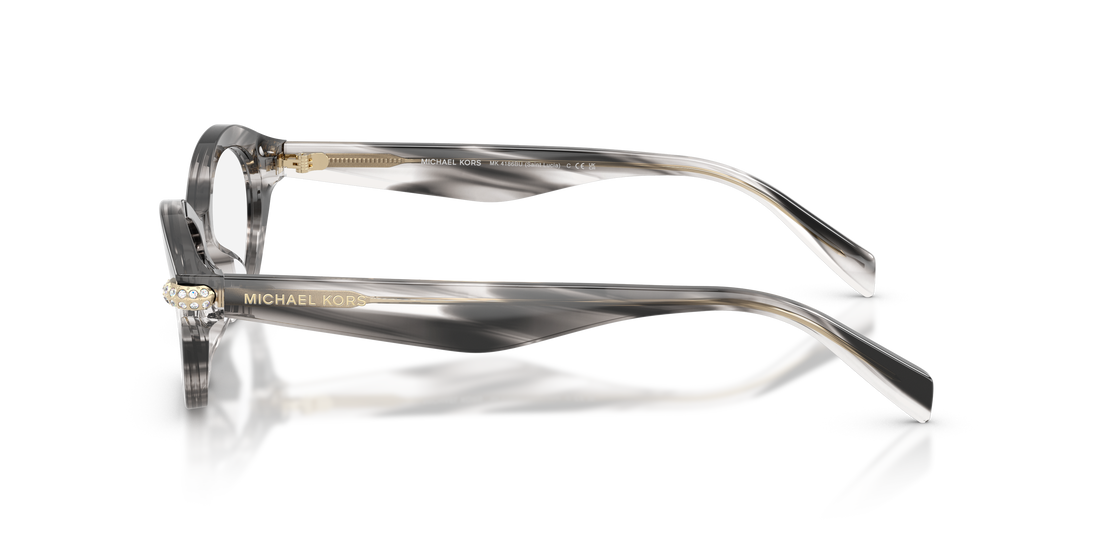 Prescription glasses michael kors mk4186bu saint lucia 4034 negro oval femenino size 52mm - Detailed view