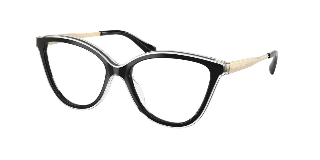 Prescription glasses michael kors mk4190u costa brava 3005 negro cat eye femenino size 53mm - Main view