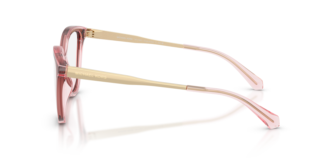 Prescription glasses michael kors mk4190u costa brava 3913 marron cat eye femenino size 53mm - Detailed view