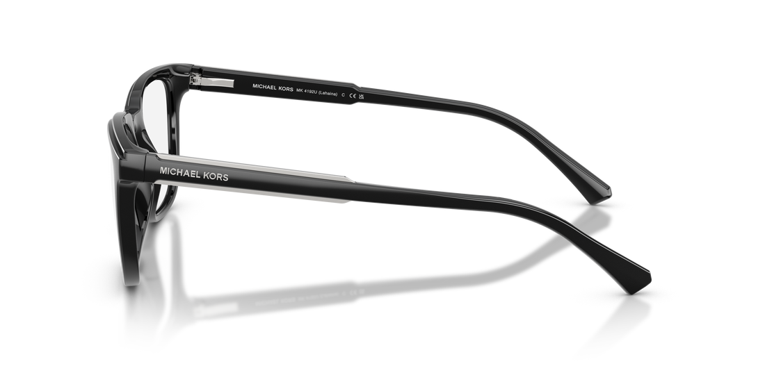 Prescription glasses michael kors mk4192u lahaina 3005 negro square masculino size 53mm - Detailed view