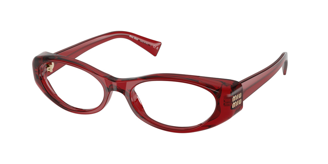 Occhiali da vista miu miu mu 03zv 25m1o1 rojo oval femenino taglia 53mm - Vista principale
