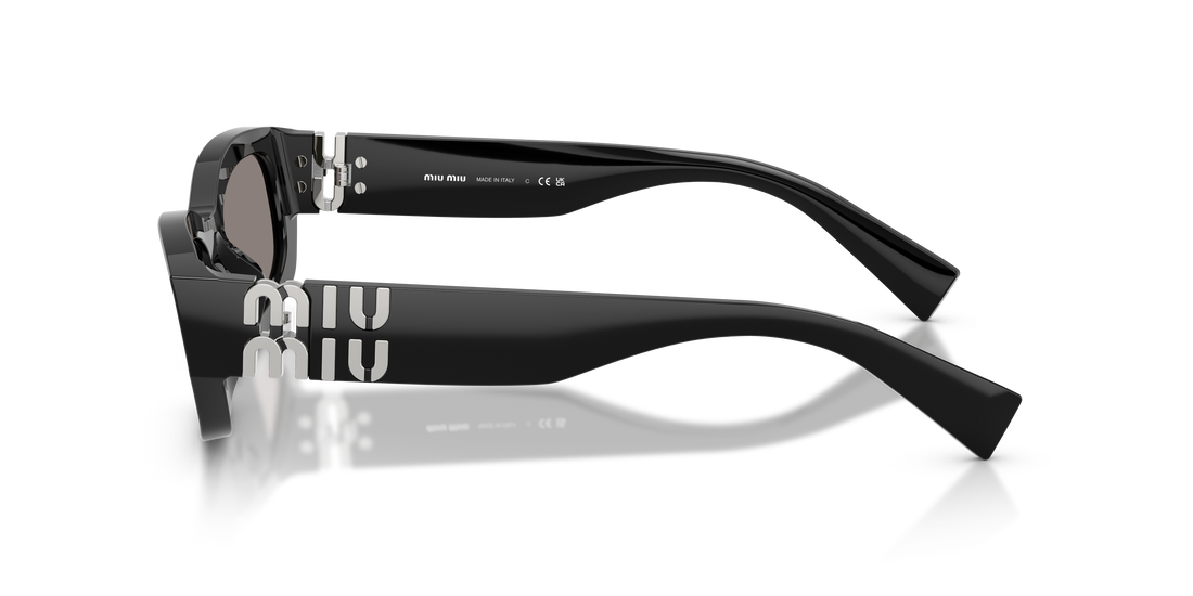 Gafas de sol miu miu mu b04s 16k80q negro irregular femenino talla 53mm - Vista de detalle