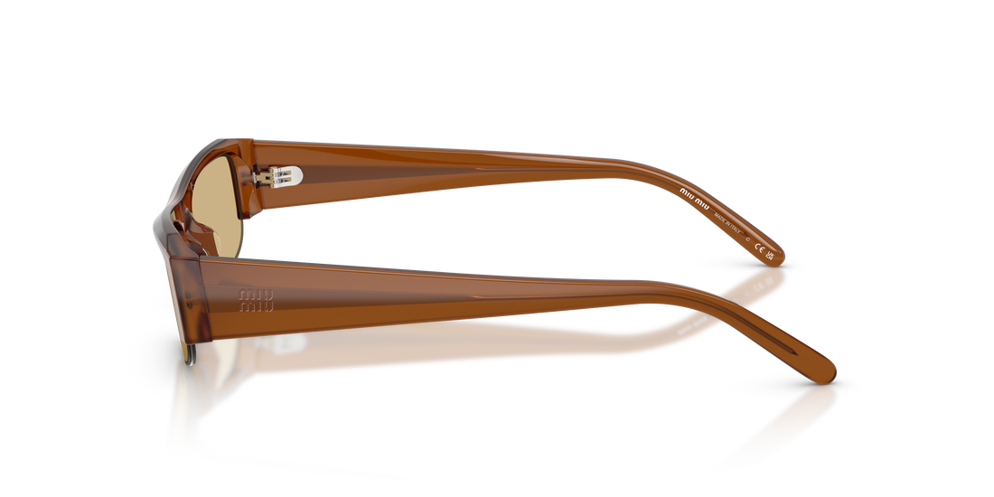 Gafas de sol miu miu mu b07s 22i10r marron rectangular femenino talla 51mm - Vista de detalle