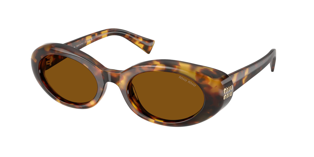 Occhiali da sole miu miu mu b09s 14l20v havana oval femenino taglia 52mm - Vista principale