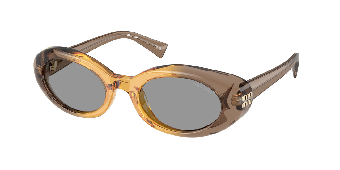 Occhiali da sole miu miu mu b09s 24m50q beige oval femenino taglia 52mm - Vista principale