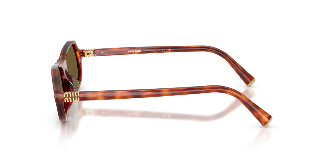 Gafas de sol miu miu mu b10su 11p09z marron irregular femenino talla 55mm - Vista de detalle