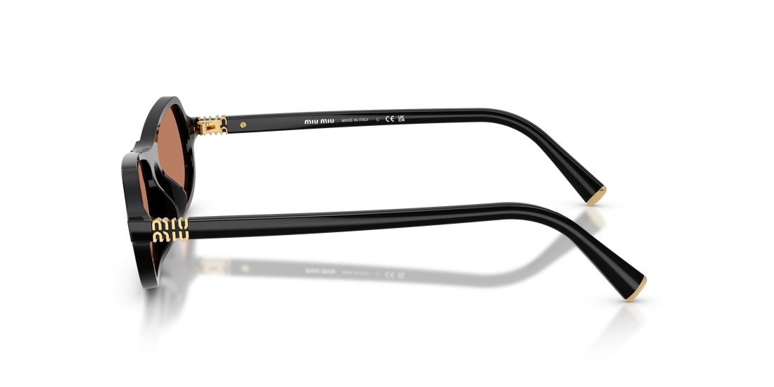 Gafas de sol miu miu mu b10su 16k90q negro irregular femenino talla 55mm - Vista de detalle