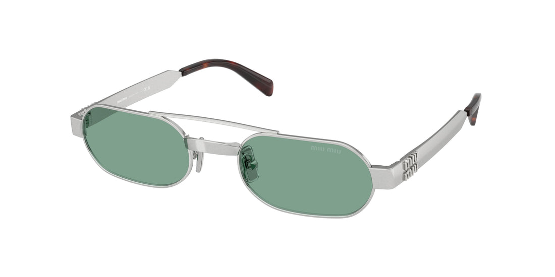 Gafas de sol miu miu mu b52s 21m40y plateado oval femenino talla 52mm - Vista principal