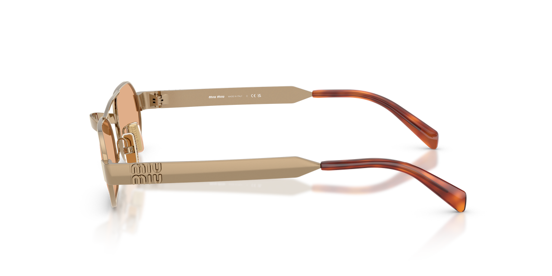 Gafas de sol miu miu mu b52s 7oe90x marron oval femenino talla 52mm - Vista de detalle