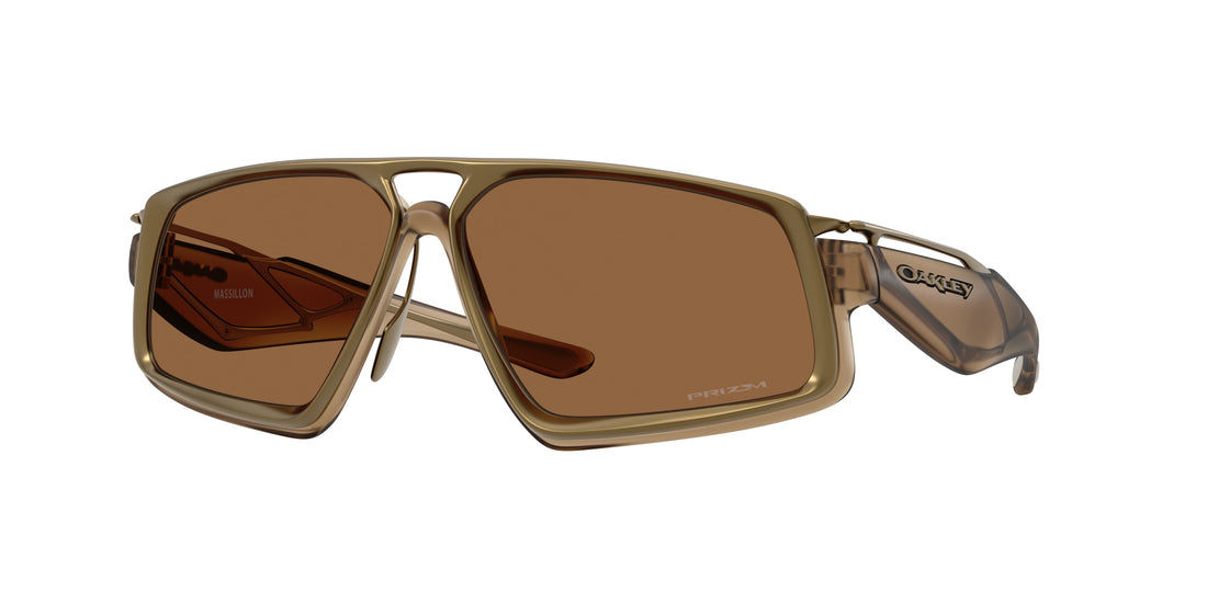Occhiali da sole oakley oo6029 massillon 602903 marron rectangular unisex taglia 61mm - Vista principale