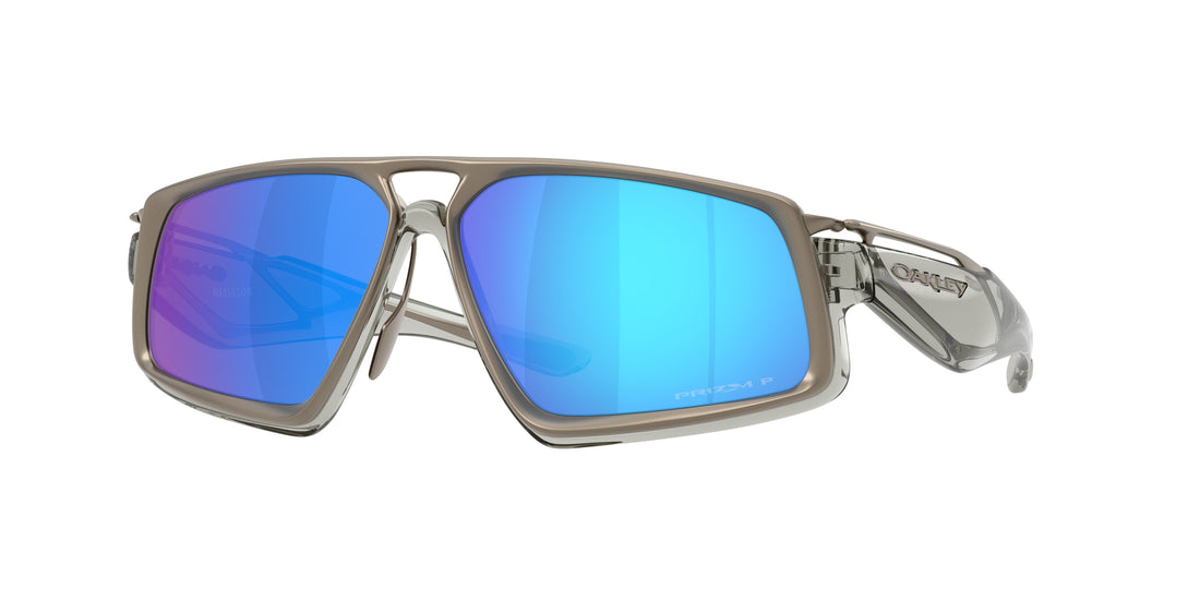 Occhiali da sole oakley oo6029 massillon 602904 gris rectangular unisex taglia 61mm - Vista principale
