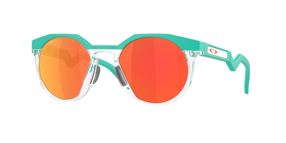 Lunettes de soleil oakley oo9242 hstn 924223 azul round masculino taille 52mm - Vue principale