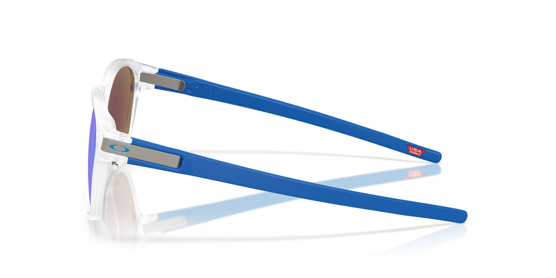 Lunettes de soleil oakley oo9265 latch 926576 transparente round masculino taille 53mm - Vue détaillée